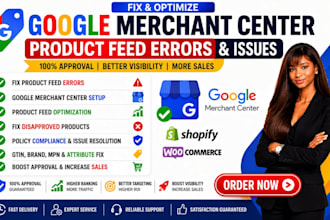 fix and optimize product feed errors, google merchant center product feed issues