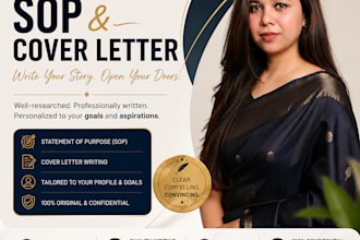 write winning sops and cover letters for university
