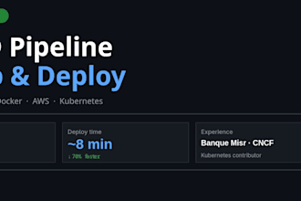 set up a cicd pipeline with github actions for your project