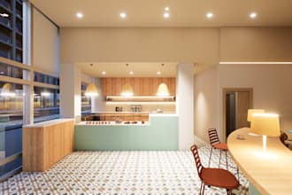 create aesthetic interior architectural renders