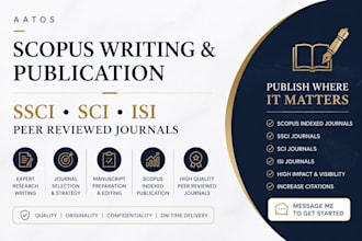 write and publish scientific article in scopus ssci sci indexed journals