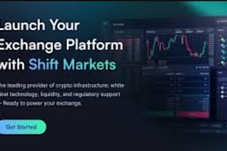 engineer crypto trading and exchange website admin dashboard