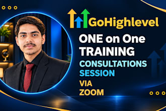provide you go high level consultation and gohighlevel training