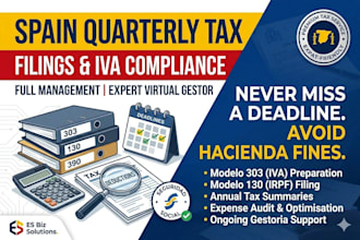 manage your spanish quarterly tax filings and iva compliance