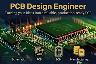 design professional pcb layout and schematic