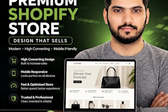 build a premium shopify one product store