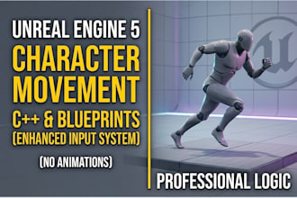 create a custom character movement system in unreal engine 5