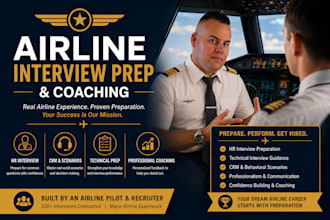 help you prepare for an airline pilot interview