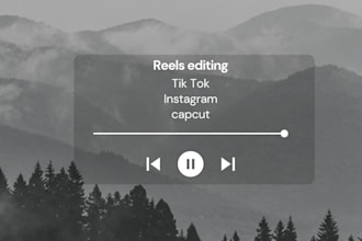 edit instagram reels and tiktok videos