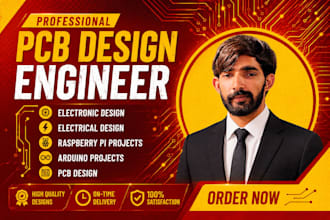 design pcb, schematic, and gerber