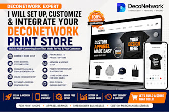 deconetwork API integration deconetwork store customization deconetwork setup