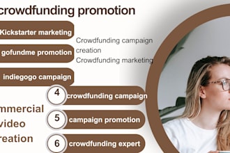 promote kickstarter gofundme indiegogo crowdfunding campaign attract real backer