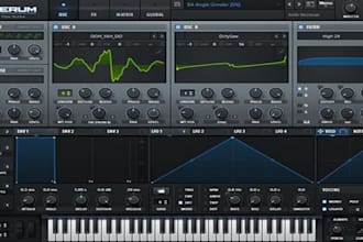 develop custom vst, au audio plugins with modern UI and advanced dsp