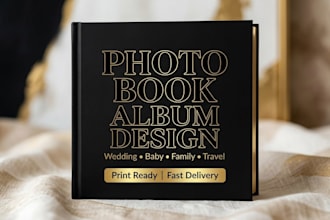 design photo book, wedding album family photo album memory book canva photo book