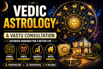 provide detailed vedic astrology and vastu consultation