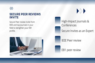 provide expert peer review for eb1 eb2niw