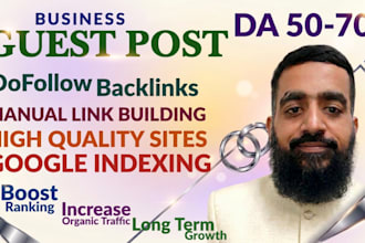 provide business guest post, business backlink, high da business blog