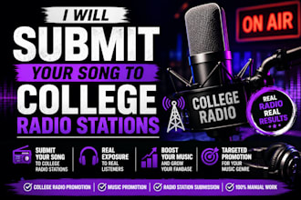 submit your song to college radio stations