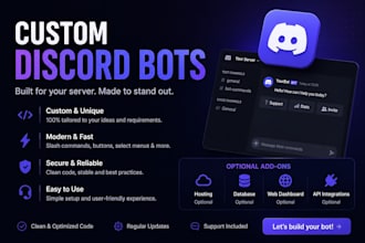 programm you your own discord bot