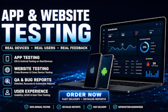beta app testing and website testing, qa, ipad, iphone, android user testing