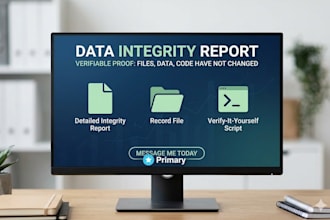 audit and verify file or code integrity with tamper detection reports
