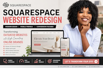 redesign your squarespace website for mobile and conversions