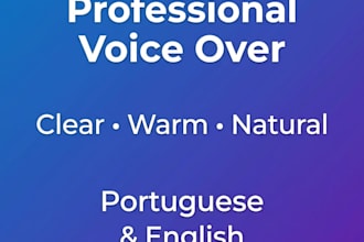 record a professional voice over