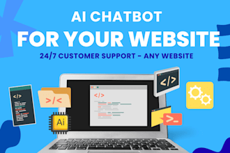 build a custom ai chatbot for your website
