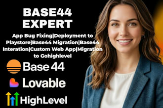 base44 bug fixing lovable integration base44 migration ai deployment ghl expert