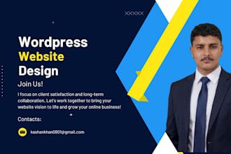 design wordpress website for business