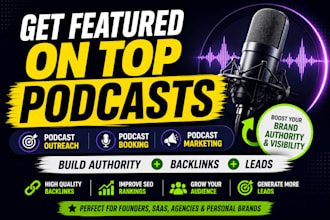 do podcast outreach podcast booking and podcast marketing for authority growth