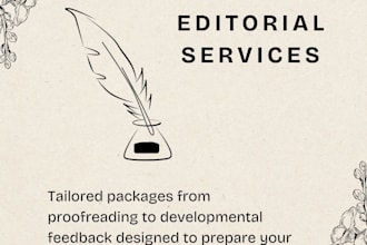 proofread and edit your manuscript