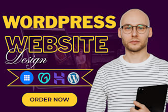 design hostinger website with wordpress
