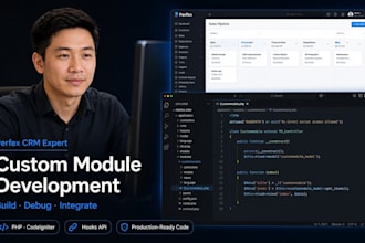 build, customize or debug your perfex CRM module in PHP