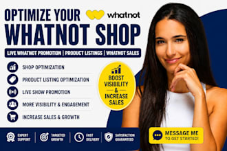 optimize your whatnot shop live whatnot promotion product listings whatnot sales