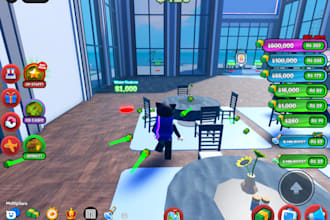 create roblox game like 99 night, lucky block game, obby, tycoon roblox game