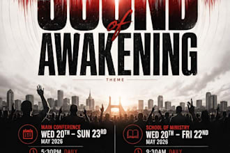 design professional graphics for churches and christian events