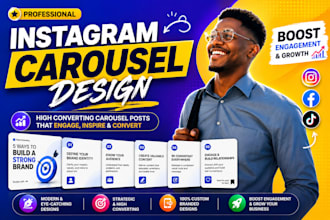 create canva instagram templates facebook ads instagram ads carousel post design