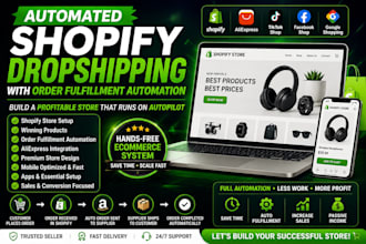 setup shopify dropshipping with automated order fulfillment
