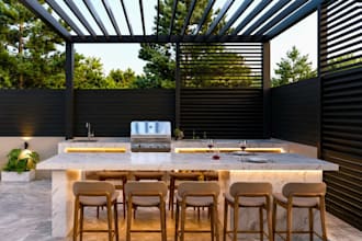 design luxury house exterior and professional villa floor plan