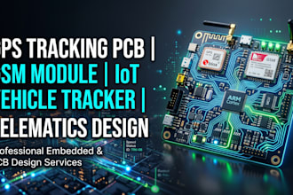 design gps tracking pcb gsm module telematic and iot vehicle tracker