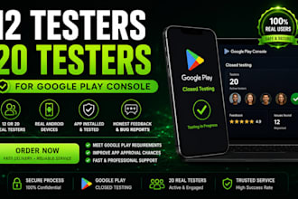12 testers 20 testers 12 app testers 12 testers google play console 20 testers
