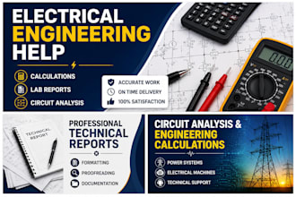 help with electrical engineering calculations and reports