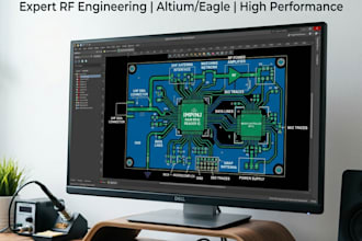 design uhf rfid rf antenna tracking pcb layout
