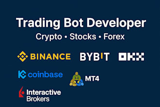 build an automated trading bots with your strategy