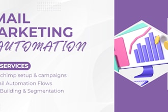 setup mailchimp email marketing campaigns and automation to grow your sales