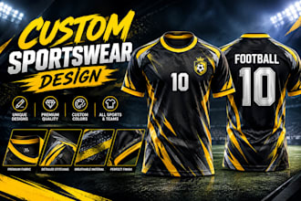 design custom apparel and sportswear for your brand