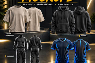 create realistic 3d clothing mockups for your brand