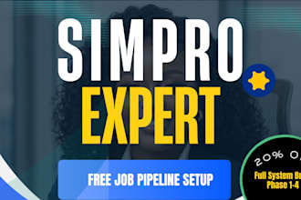 be simpro setup quote forms invoices xero integration, jobber CRM servicetitans