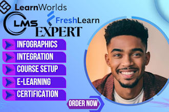 build learnworlds freshlearn online course website and lms platform